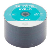картинка Диск DVD+R 16x 4,7GB Intro от интернет-магазина К1-СТРОЙ