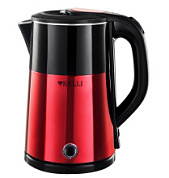 картинка Электрический чайник KL-1802 Рубиновый Kelli от интернет-магазина К1-СТРОЙ