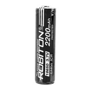картинка Батарейка аккумуляторная  ROBITON 18650-2200mah 3.7v с защитой от интернет-магазина К1-СТРОЙ