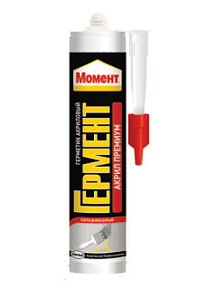 картинка Клей герметик акриловый морозостойкий 420г 1358681 Момент от интернет-магазина К1-СТРОЙ