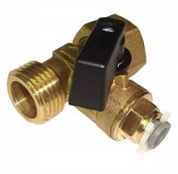 картинка Тройник с шаровым клапаном 1/2"х1/2"х1/4" (узел подключения к водопроводу), AF0213 Аквафор от интернет-магазина К1-СТРОЙ