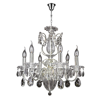 картинка 790064 (MD300026-6)  Люстра  SCHON 6x60W E14 Silver (в комплекте) от интернет-магазина К1-СТРОЙ