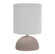 картинка Светильник настольный декоративный под лампу Е14 40W, механический выключатель коричневый UML-B302 E14 BROWN Uniel от интернет-магазина К1-СТРОЙ