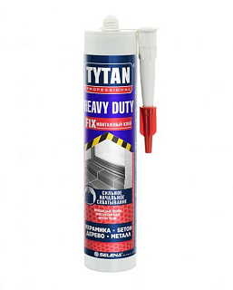 картинка Клей монтажный каучуковый бежевый 310мл Heavy Duty Tytan от интернет-магазина К1-СТРОЙ