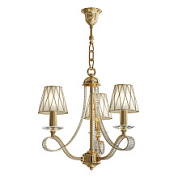 картинка 705032 (MD200003-3) Люстра подвесная RICCIO 3х40W E14  ЗОЛОТО (в комплекте) от интернет-магазина К1-СТРОЙ