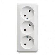 картинка Розетка 3-я без заземления белый Этюд Schneider Electric от интернет-магазина К1-СТРОЙ