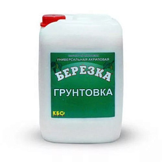 картинка Грунтовка универсальная акриловая 3л БС-21 Берёзка от интернет-магазина К1-СТРОЙ