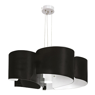 картинка Подвес Lightstar PITTORE 5х40W E27, чёрный/белый от интернет-магазина К1-СТРОЙ