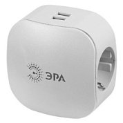 картинка Разветвитель электрический 3 гнезда 2хUSB 16A с заземлением SP-3e-USB-2A ЭРА от интернет-магазина К1-СТРОЙ