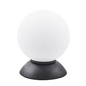 картинка Настольная лампа Lightstar GLOBO 1х40W E14, чёрный/белый от интернет-магазина К1-СТРОЙ