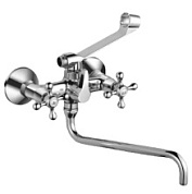 картинка Смеситель для ванны с двумя рукоятками V-1225 VIKO от интернет-магазина К1-СТРОЙ