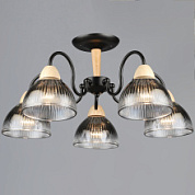 картинка Светильник потолочный 69660-0.3-05 BK+WOOD Reluce от интернет-магазина К1-СТРОЙ