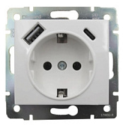 картинка Розетка USB Type C белая 774288Legrand Valena от интернет-магазина К1-СТРОЙ