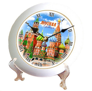 картинка Часы "тарелка" настольные ЗВЕЗДА ЧТ-1-21 Михаилъ Москвинъ от интернет-магазина К1-СТРОЙ