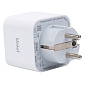 Умная розетка Wi-Fi 16A До 3680Вт. Голосовое управление+приложение USH-A101 1G-WF WHITE Uniel