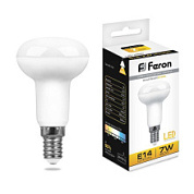 картинка Лампа светодиодная 7W R50 230V E14 2700K LB-450 25513 Feron от интернет-магазина К1-СТРОЙ
