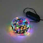 картинка Гирлянда светодиодная Роса. 50м. 500 светодиодов ULD-S5000-500-DGA MULTI IP20 DEW Uniel от интернет-магазина К1-СТРОЙ