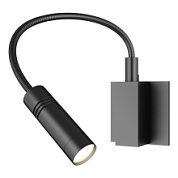 картинка 808617 (MB337-1BL) Светильник настенный MURO LED 3W 190LM ЧЕРНЫЙ 3000K (в комплекте) от интернет-магазина К1-СТРОЙ
