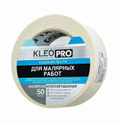картинка Клейкая лента малярная креппированная, 48мм х 50м KLEO PRO от интернет-магазина К1-СТРОЙ