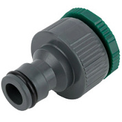 картинка Адаптер внешний пластиковый 1/2" - 3/4" 77415 FIT от интернет-магазина К1-СТРОЙ