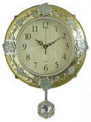 картинка Часы настенные с маятником WS-5814 сирень WORLD от интернет-магазина К1-СТРОЙ