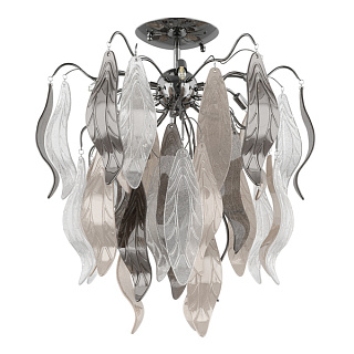 картинка 793095 (9977/9А) Люстра  VETRO COLORE 9х40W G9 ХРОМ (в комплекте) от интернет-магазина К1-СТРОЙ