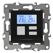 картинка Терморегулятор универсальный, 12-4111-05 антрацит ЭРА от интернет-магазина К1-СТРОЙ