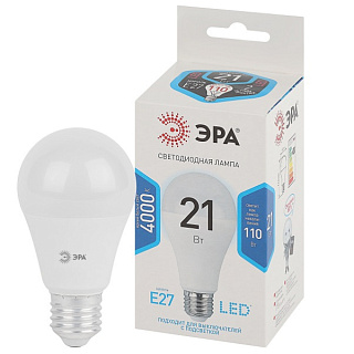 картинка Светодиодная лампа LED A65-21W-840-E27 4000К ЭРА от интернет-магазина К1-СТРОЙ