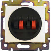 картинка Розетка для динамиков двойная белый 774424 Legrand Valena от интернет-магазина К1-СТРОЙ