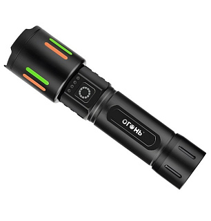 картинка Фонарь светодиодный H-3089-PM10-TG Zoom Огонь от интернет-магазина К1-СТРОЙ