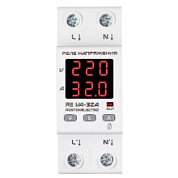 картинка Реле напряжения с контролем тока VA-32A ROSTOKELECTRO от интернет-магазина К1-СТРОЙ