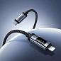 Кабель HOCO U148 Type-C — Lightning 27 Вт 1,2 м с дисплеем