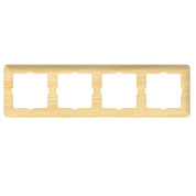 картинка Рамка 4-ая сосна Wessen 59 Schneider Electric от интернет-магазина К1-СТРОЙ