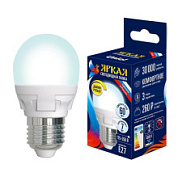 картинка Лампа светодиодная диммируемая LED-G45 7W/4000K/E27/FR/DIM PLP01WH Uniel от интернет-магазина К1-СТРОЙ