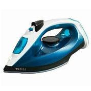 картинка Утюг электрический с антипригарным покрытием KL-1652 Синий Kelli от интернет-магазина К1-СТРОЙ