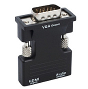 картинка USB Переходник HDMI M-Input - VGA F-Output от интернет-магазина К1-СТРОЙ