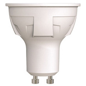 картинка Лампа светодиодная. диммируемая LED-JCDR 6W-NW-GU10-FR-DIM PLP01WH Uniel от интернет-магазина К1-СТРОЙ