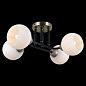 Светильник потолочный IL0395-4CBSQ-79 BK WT ILLUMICO