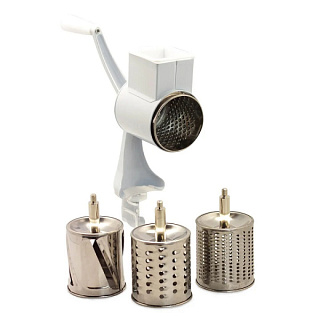 картинка Тёрка универсальная механическая 4в1 KM-6503 Kamille от интернет-магазина К1-СТРОЙ