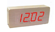 картинка Настольные часы-будильник в деревянном корпусе VST-865  от интернет-магазина К1-СТРОЙ