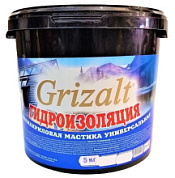 картинка Полиакриловая гидроизоляция 5 кг ведро БС-332 Grizalt от интернет-магазина К1-СТРОЙ