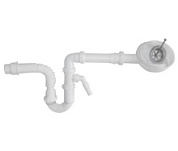 картинка Сифон к умывальнику, WH108698 Пилот Santek от интернет-магазина К1-СТРОЙ