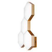 картинка 750643 (MВ13003032-4А) Бра FAVO LED-20W 960LM Satin Gold 4000K (в комплекте) от интернет-магазина К1-СТРОЙ