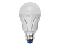 Лампа светодиодная серия Яркая LED-A60 12W-WW-E27-FR PLP01WH 3000K Uniel