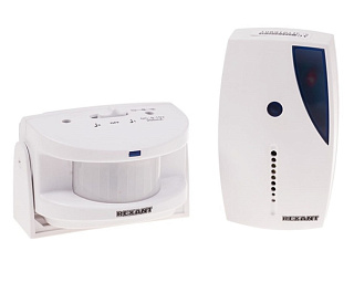 картинка Звонок беспроводной GS-215 с выносным датчиком движения 46-0215 REXANT от интернет-магазина К1-СТРОЙ
