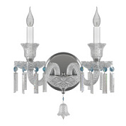 картинка 716624 (MD000010-2) Бра CAMPANA 2х60W E14 ХРОМ (в комплекте) от интернет-магазина К1-СТРОЙ