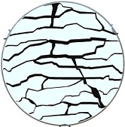 картинка Светильник "Мрамор" 2x60 E27 глянец 2955 ДЕКОР от интернет-магазина К1-СТРОЙ