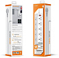 Cетевой фильтр 10 розеток 1х Type-C 5xUSB 2м. с выкл. 2500Вт SC10610 LDNIO