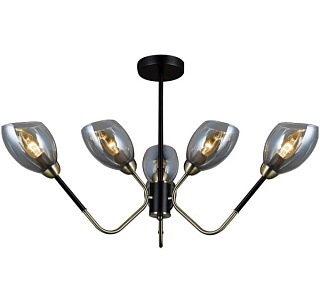 картинка Светильник потолочный IL9960-6CSQ-79 BK AB ILLUMICO от интернет-магазина К1-СТРОЙ