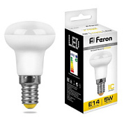 картинка Лампа светодиодная LB439 5Вт Е14 2700K R39 25516 Feron от интернет-магазина К1-СТРОЙ
